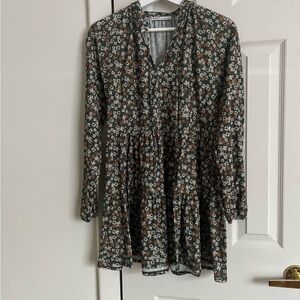 Pull & Bear Floral Dress XS